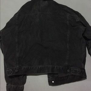 ASOS Jackets & Coats - Asos Oversized Black Washed Denim Jacket ASOS Jackets & Coats - Asos Oversized Black Washed Denim Jacket